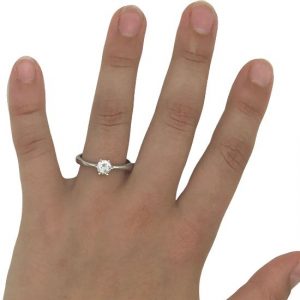 Ok Away Collection Engagement Ring 4